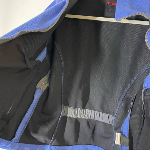 Marmot Blue Windstopper Fleece Zip Up - Picture 8 of 8